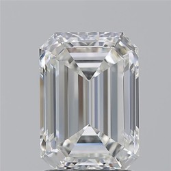 Diament szlif szmaragdowy, 1.7ct, VVS2, H, GIA 3535450105