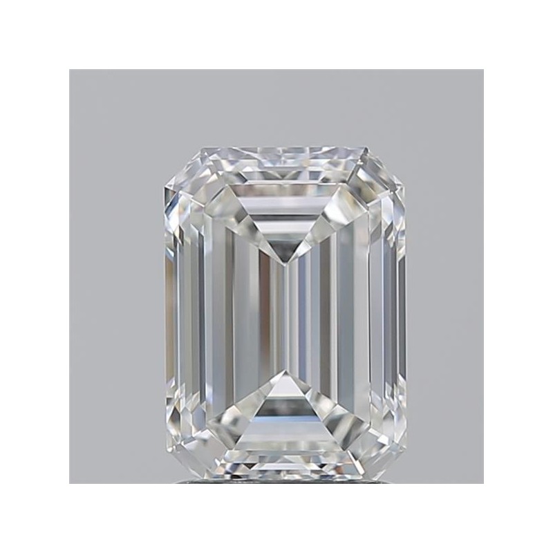 Diament szlif szmaragdowy, 1.7ct, VVS2, H, GIA 3535450105