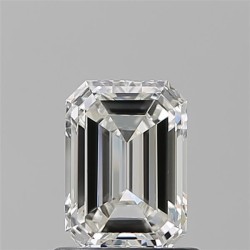 Diament szlif szmaragdowy, 1.01ct, VVS2, H, GIA 6512576040