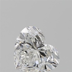 Diament serce, 1.01ct, VVS1, G, GIA 6512650867