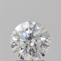 Diament szlif okrągły, 1.72ct, SI2, E, GIA 7511798399