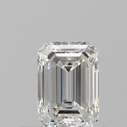 Diament szlif szmaragdowy, 0.56ct, VVS1, H, GIA 6525283202