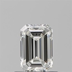 Diament szlif szmaragdowy, 0.7ct, VVS2, H, GIA 6522283332