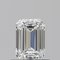 Diament szlif szmaragdowy, 0.7ct, VS1, G, GIA 2516889313