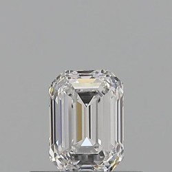 Diament szlif szmaragdowy, 0.51ct, VS2, E, GIA 6512923462