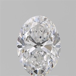 Diament szlif owalny, 1.5ct, SI1, D, GIA 6522052686