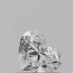 Diament serce, 0.52ct, VS1, F, GIA 6512918767