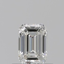 Diament szlif szmaragdowy, 0.51ct, VVS2, H, GIA 2517935644