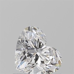 Diament serce, 0.76ct, VS1, D, GIA 2517918860