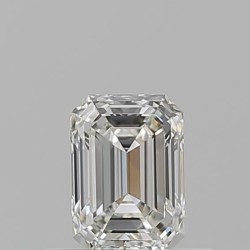 Diament szlif szmaragdowy, 0.5ct, VVS1, H, GIA 2517940868