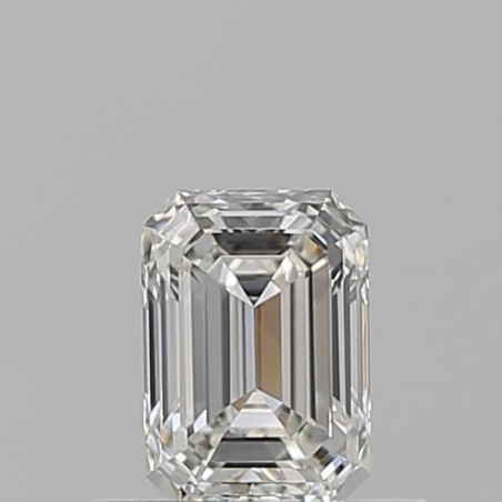 Diament szlif szmaragdowy, 0.5ct, VVS1, H, GIA 2517940868
