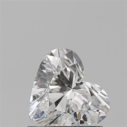 Diament serce, 0.71ct, VVS2, G, GIA 7512922155