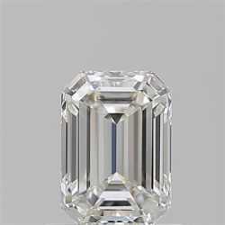 Diament szlif szmaragdowy, 0.9ct, VVS1, H, GIA 6512923691