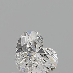 Diament serce, 0.55ct, VS1, E, GIA 5516932833