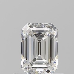 Diament szlif szmaragdowy, 0.71ct, VVS2, F, GIA 1525008420