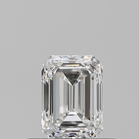 Diament szlif szmaragdowy, 0.5ct, VS2, F, GIA 7523023374