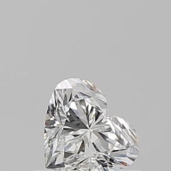 Diament serce, 0.5ct, VVS1, F, GIA 6525024901