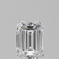 Diament szlif szmaragdowy, 0.52ct, VS1, E, GIA 3525020075