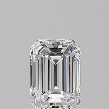 Diament szlif szmaragdowy, 0.52ct, VS1, E, GIA 3525020075