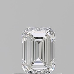 Diament szlif szmaragdowy, 0.53ct, VS1, F, GIA 2524023403