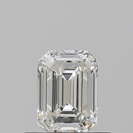 Diament szlif szmaragdowy, 0.5ct, VS1, H, GIA 1525020076