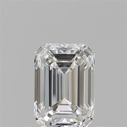 Diament szlif szmaragdowy, 0.73ct, VVS2, G, GIA 7523023372