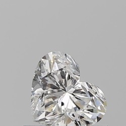 Diament serce, 0.55ct, VS1, F, GIA 2526032186