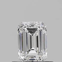 Diament szlif szmaragdowy, 0.55ct, VS1, E, GIA 5523061939