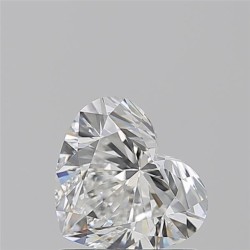 Diament serce, 1.01ct, VVS1, F, GIA 5231589024