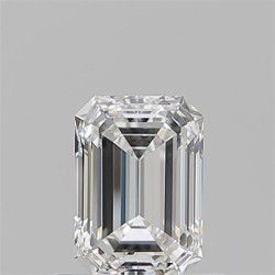 Diament szlif szmaragdowy, 0.71ct, VVS1, F, GIA 6522045622