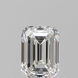 Diament szlif szmaragdowy, 0.71ct, VVS1, F, GIA 7521061783