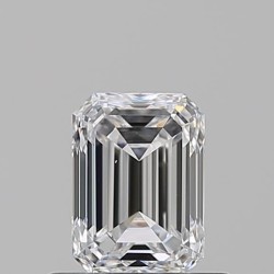 Diament szlif szmaragdowy, 0.7ct, VS2, D, GIA 3525117182