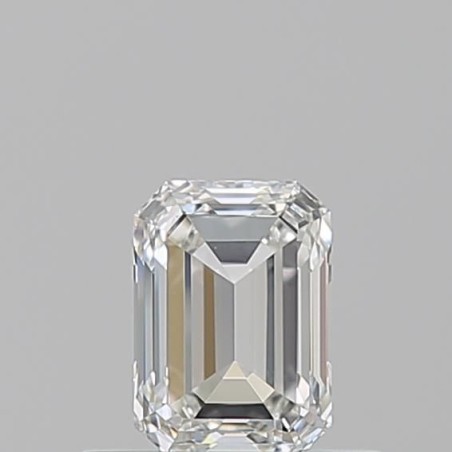 Diament szlif szmaragdowy, 0.5ct, VVS2, G, GIA 6525106995