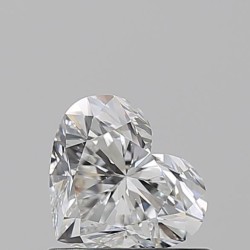 Diament serce, 0.71ct, VS2, F, GIA 7528244008