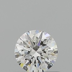 Diament szlif okrągły, 0.5ct, VVS1, G, GIA 6521245324