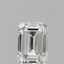 Diament szlif szmaragdowy, 0.71ct, VS1, H, GIA 7526236644