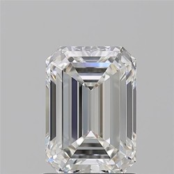 Diament szlif szmaragdowy, 1.51ct, VVS1, H, GIA 6521240774