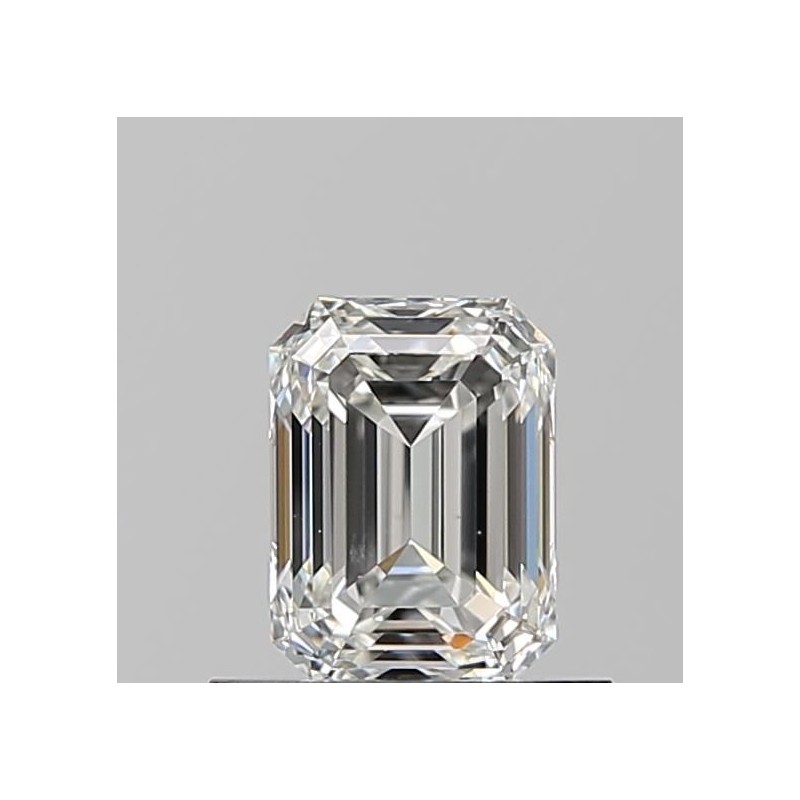Diament szlif szmaragdowy, 0.7ct, VS1, H, GIA 1527291004