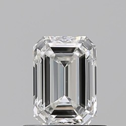 Diament szlif szmaragdowy, 0.71ct, VS1, G, GIA 6525291313