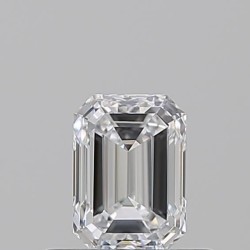 Diament szlif szmaragdowy, 0.51ct, VS1, D, GIA 3525296447