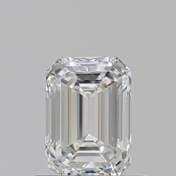 Diament szlif szmaragdowy, 0.7ct, VS1, G, GIA 1525291068