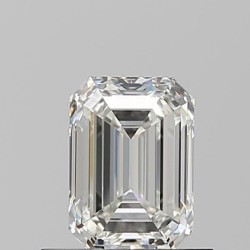 Diament szlif szmaragdowy, 0.73ct, VVS2, H, GIA 6522305125