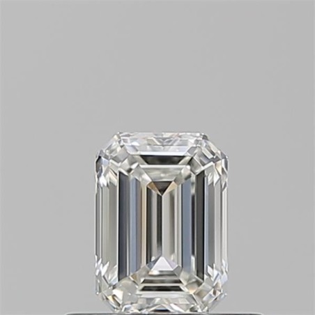 Diament szlif szmaragdowy, 0.5ct, VVS2, H, GIA 1525310181