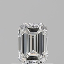 Diament szlif szmaragdowy, 0.53ct, VVS1, G, GIA 1525310449