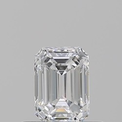 Diament szlif szmaragdowy, 0.5ct, VS2, D, GIA 1523310382