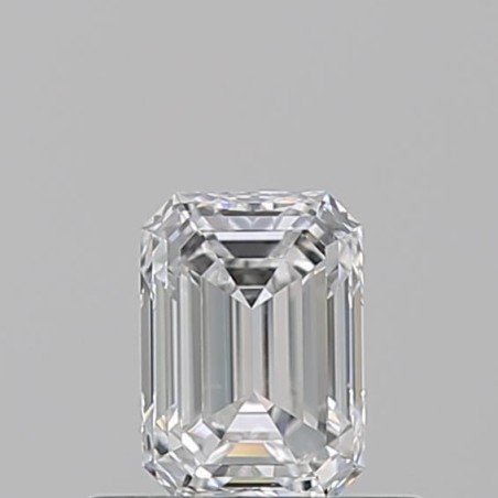 Diament szlif szmaragdowy, 0.5ct, VS2, D, GIA 1523310382
