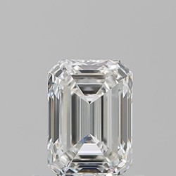Diament szlif szmaragdowy, 0.71ct, VVS2, G, GIA 2528305066