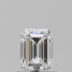 Diament szlif szmaragdowy, 0.7ct, VS2, D, GIA 2526305219