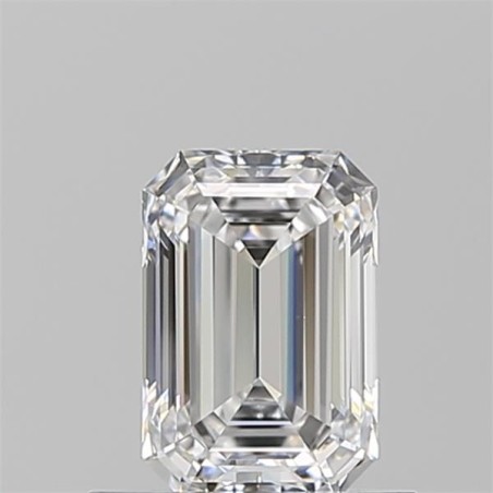 Diament szlif szmaragdowy, 0.71ct, VS1, D, GIA 6522305406