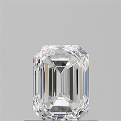 Diament szlif szmaragdowy, 0.71ct, VVS1, F, GIA 7521334506